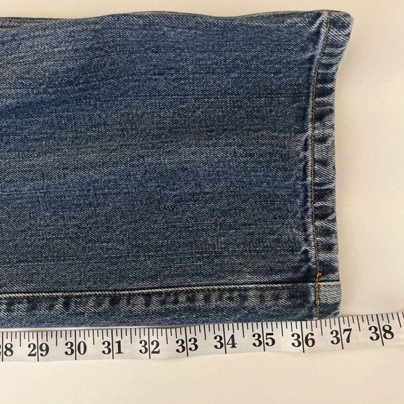 Cinch Jeans Mens Blue Western Rodeo Cowboy Rancher Wash Straight Size 36 - Picture 8 of 9